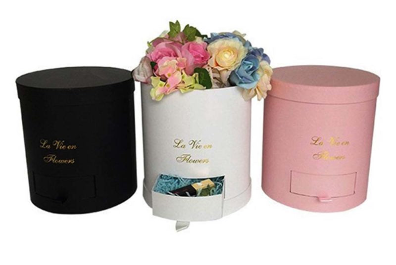 Cylinder Floral Boxes (1/4)