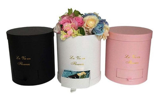 Cylinder Floral Boxes (2/3)